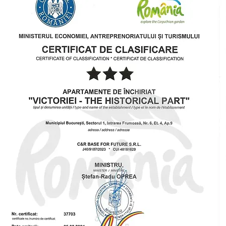 Victoriei - The Historical Part Apartamento